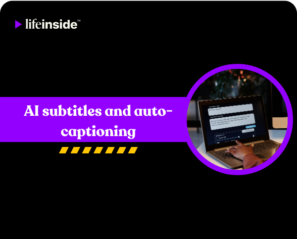 AI subtitles and auto-captioning for video accessibility