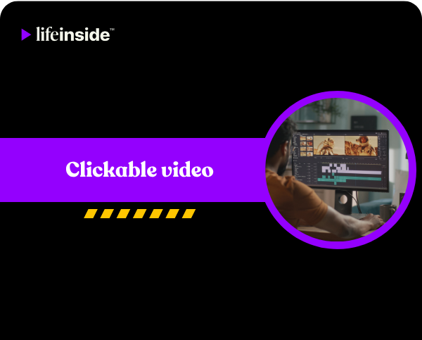 Clickable video 