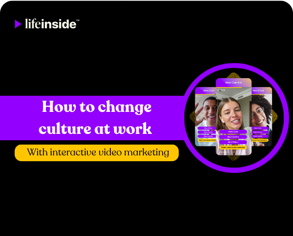 How to change culture at work with interactive video marketing 