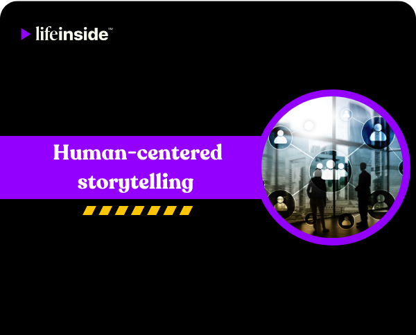 Human-centered storytelling in brand videos