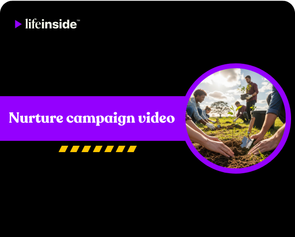 Nurture campaign video - Interactive lead engagement